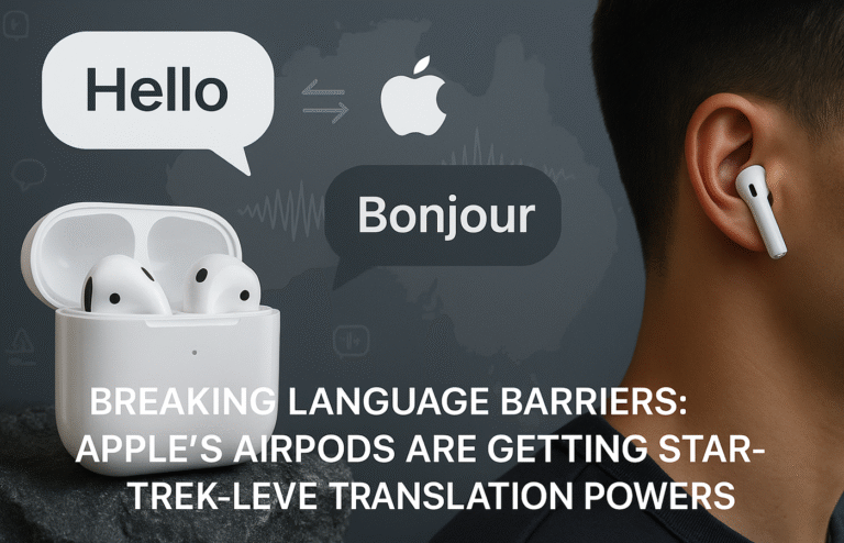 Apple AirPods Live Translation Plans