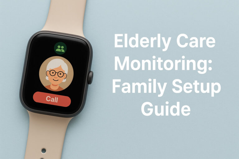 Elderly Care Monitoring: Family Setup Guide