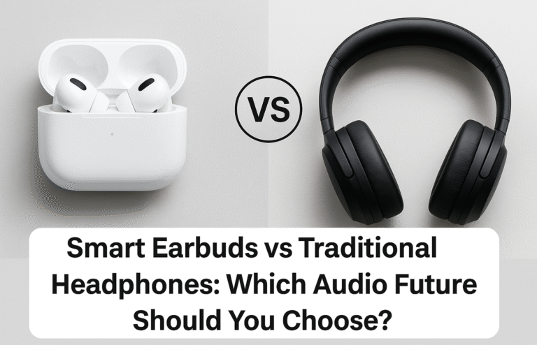 Smart Earbuds vs Headphones