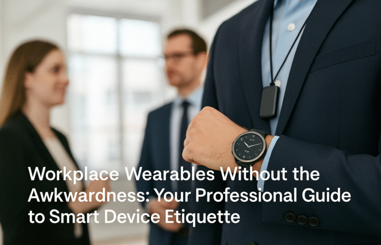Workplace Wearable Etiquette