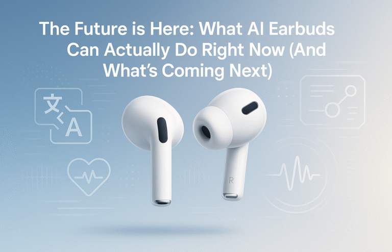 AI Earbuds: Current Capabilities & Future Features