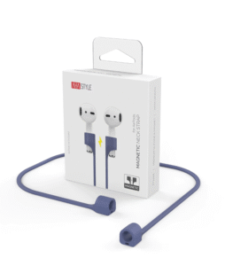 AhaStyle Magnetic Anti-Lost Straps for AirPods - Midnight Blue