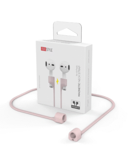 AhaStyle Magnetic Anti-Lost Straps for AirPods - Pink
