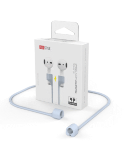 AhaStyle Magnetic Anti-Lost Straps for AirPods - Sky Blue