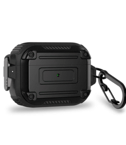 Premium TPU+PC AirPods Pro Case - Black