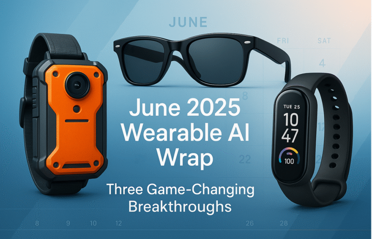 June 2025 Wearable AI Wrap