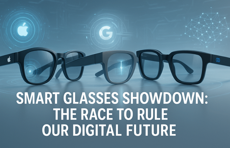 Smart Glasses Race: Apple vs Google vs Meta