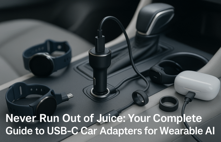 USB-C Car Adapter Guide for Wearables