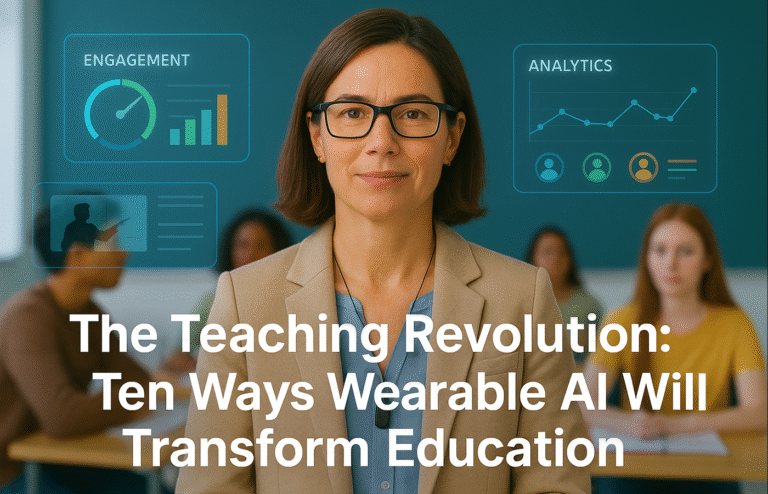 Wearable AI for Teachers