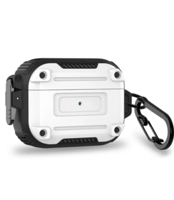 Premium TPU+PC AirPods Pro Case - White