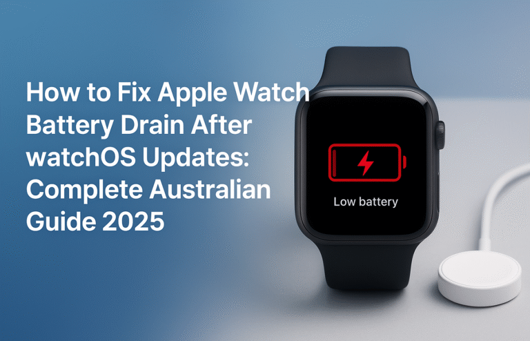 Apple Watch Battery Fix Guide