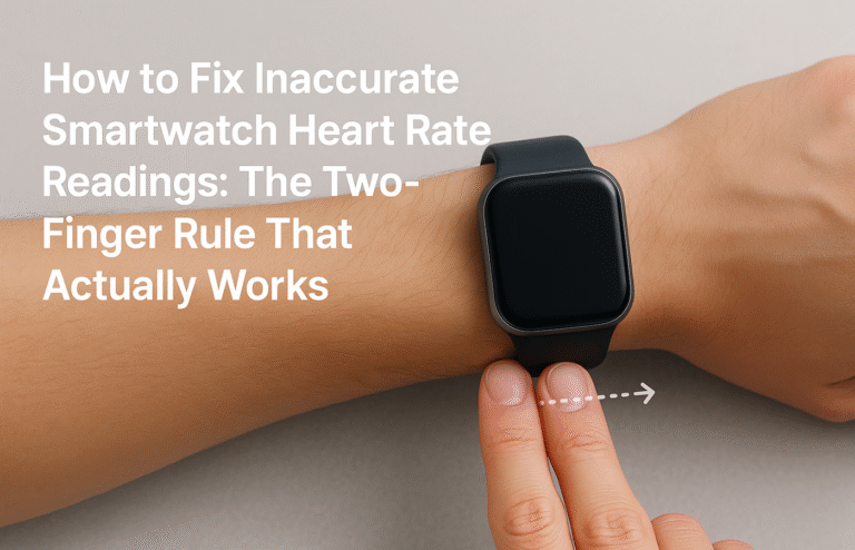 Fix Smartwatch Heart Rate Accuracy